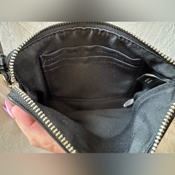 Coach- B&W canvas gingham tote - Picture 5 of 7